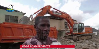 Oluwatuyi-Ijoka, Oda road construction at top gear
