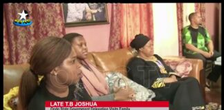 Ondo government visits late Prophet T.B Joshua’s family