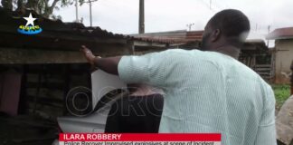 Ilaramokin bank robbery: Police recover explosives at incident scene