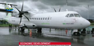 Akeredolu flags off Green Africa Airways flight operation in Ondo