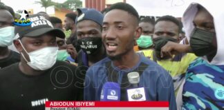 FUTA students block highway to protest death of colleague