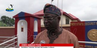 Ondo Amotekun rescues 14-year-old kidnapped hawker in Akure