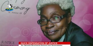 Decentralization of Supreme Court will enhance quick dispensation of justice- Akeredolu