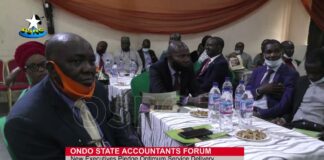 Ondo State government pledges commitment to capacity building of Accountants in its employ