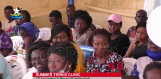 250 Participants Certified as 2021 Edition of Summer Tennis Clinic Ends