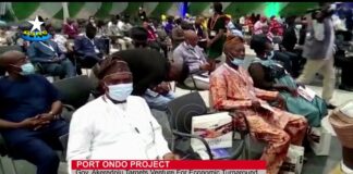 Port Ondo Project: Akeredolu targets venture for economic turnaround