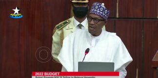 Buhari presents #16.39 trillion to National Assembly as 2022 budget