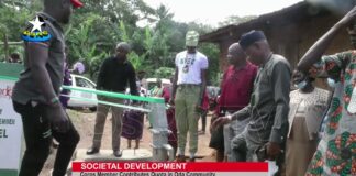 Corps member donates boreholes to Ondo community
