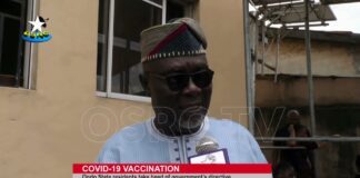 Covid-19 vaccination: Ondo residents take jab, comply with government’s directive