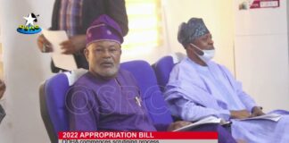 2022 appropriation bill: ODHA commences scrutining process