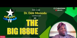 OSRC TV || THE BIG ISSUE || NIGERIA’S RACE TO 2023: IMPERATIVE OF RIGHT DECISIONS