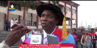140th Inaugural Lecture: Futa don tasks government on food security