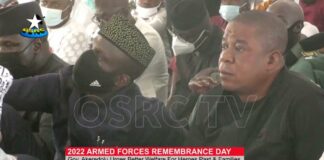Armed forces remembrance day: Akeredolu pledges support for fallen heros’ families.