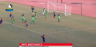NPFL: Sunshine Stars Thrash Kano Pillars 3-0SUNSHINE STARS