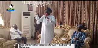 Akeredolu pays condolence visit to families of late Soun of Ogbomoso, Alao-Akala