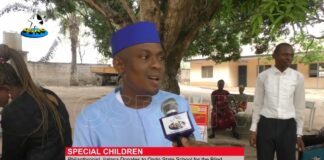 Philanthropist donates to Ondo School for the Blind