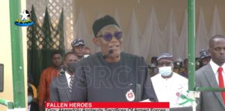 Governor Akeredolu applauds sacrifices of Armed Forces as Nigeria remembers fallen heroes
