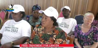 Ondo govt. targets 500 women for free cancer treatment