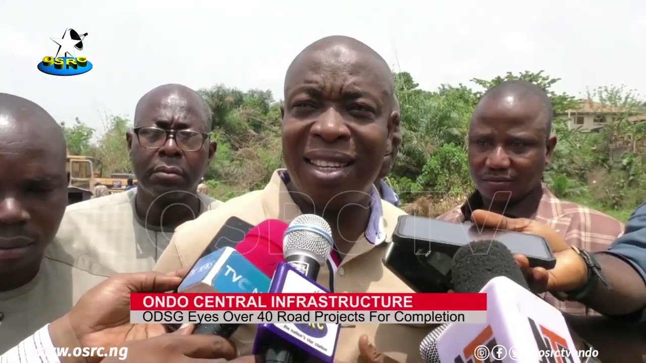 Ondo govt. intensify effort on 40 road projects in Akure, environs