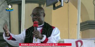 Owo hosts dignitaries as Governor Akeredolu celebrates mother at 90