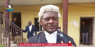 Court reserves judgement on trial of suspected killers of Afenifere leader’s daughter