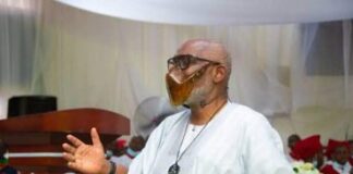 Happening now…. Death rumors: Governor Akeredolu silences mongers (with video)