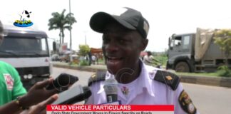 Ondo state government enforces possession of valid vehicle particulars
