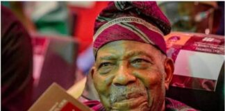 Breaking… Pa Fasoranti at 96: Governor Akuredolu Salutes a legend