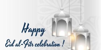 Happy Eid al-fitr celebration