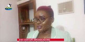 OSRC’s Journalists Undergo one-day Training on Broadcast Journalism Ethical Practices