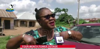 Angry Youths Protest 4-Month Power Outage in Ondo Community