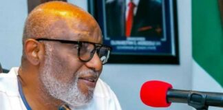 Newsflash…..Apc presidential primaries: Governor Akeredolu says Abdullahi Adam on a frolic of his own.