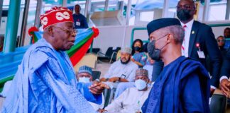 Political update!!! At last Vp Osinbajo congratulates Asiwaju on his victory at Apc convention