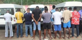 Cyber fraud:EFCC Arrests 41 Suspected ‘Yahoo Boys’ In Akure.