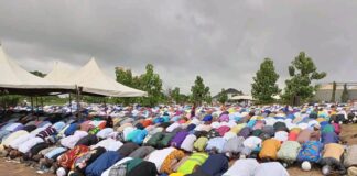 Eid Ed Kabir:Nigerian Muslims celebrate.