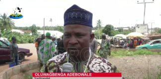 Traditional worshippers perform rites to secure Akure from attack