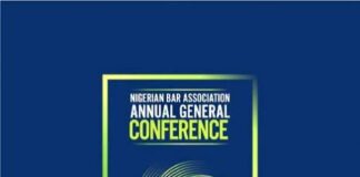 Breaking…..NBA annual conference:Lawyers protest standard of materials, destroy book shelves.
