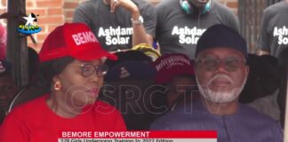 378 Girls Undergoing Training at 2022 Edition of BEMORE Empowerment Initiative