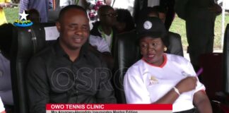 Mrs Anyanwu-Akeredolu inaugurates Summer Tennis Clinic in Ondo North