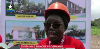 Ondo First Lady, Betty Performs Foundation-laying of BEMORE Permanent Site