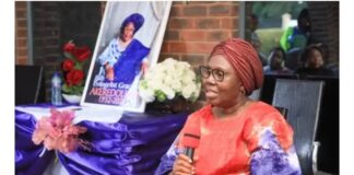 Ondo First Lady describes hubby as Golden Chiild of late Mama Grace Akeredolu