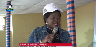Summer Tennis Clinic Kicks off in Akure
