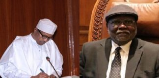 Breaking… CJN: President Buhari swears in Ariwoola