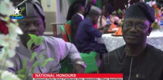 National honour: Adegoroye, Jimoh Ibrahim, others celebrate Akeredolu