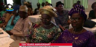 Akure Reform Ambassadors Urges Unity for Progress, Marks 10th Anniversary