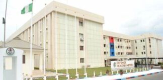 Breaking: Fire ravages Defence Headquarters.