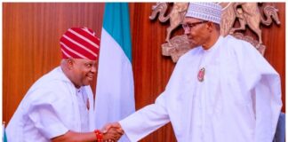 Governor Adeleke hails President Buhari for efforts at bequeathing credible electoral process to Nigeria