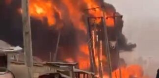 Photos: Many houses feared razed as tanker explodes in Idanre