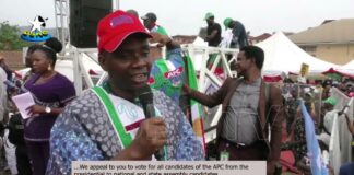 2023 Polls: Gov. Akeredolu urges votes for Apc in central senatorial district