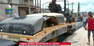 Òndó state new governor’s Lodge reaches advance stage